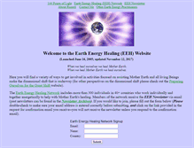 Tablet Screenshot of earthenergyhealing.org